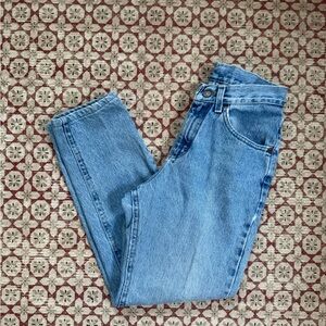 vintage high rise mom jeans